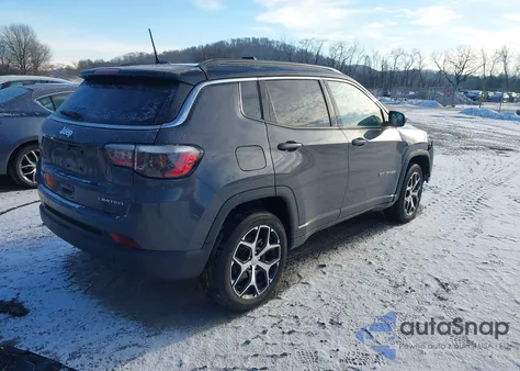 2024 Jeep Compass Limited 4X4 from USA, damaged, VIN 3C4NJDCN7RT176495